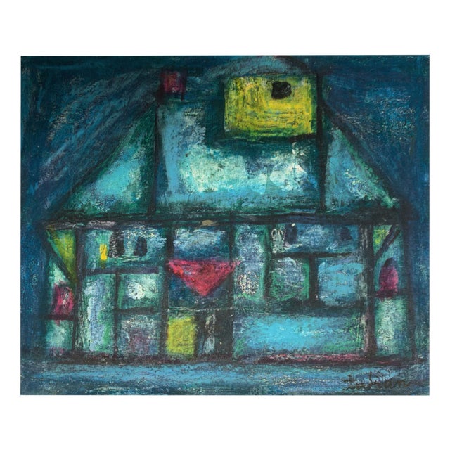 Eugeniusz Tukan-Wolski, L, Mixed Media on Paper For Sale