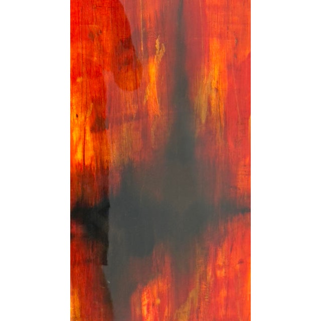 2008 Rick Hobbs “Rehearsal” Large Abstract Acrylic Painting on Board Signed For Sale - Image 11 of 18