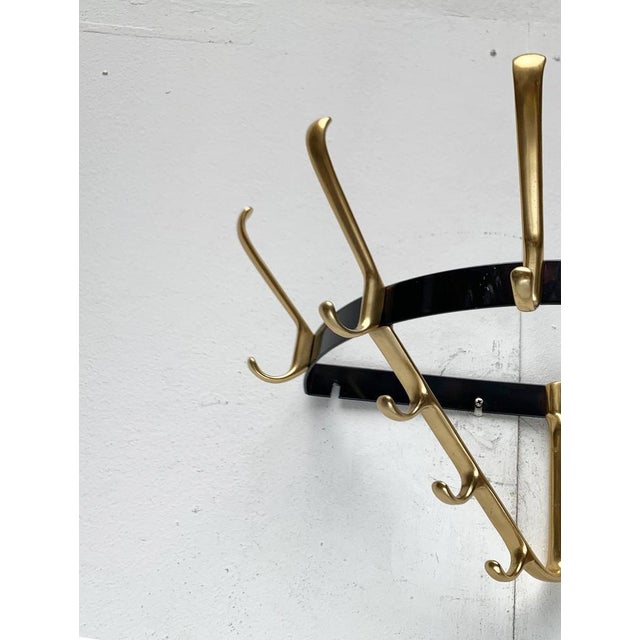 Mid-Century Corner Coat Rack in Metal, 1960s For Sale - Image 6 of 18