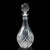 Vintage Liqueur Decanter, English, Cut Crystal Glass, Mid 20th Century, c.1960 For Sale - Image 6 of 12