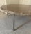 2000 - 2009 Vintage Marble Top Mid-Century Style Coffee Table With Chrome Legs For Sale - Image 5 of 7