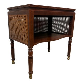 Mahogany and Cane Sideboard by Milling Road for Baker Furniture For Sale