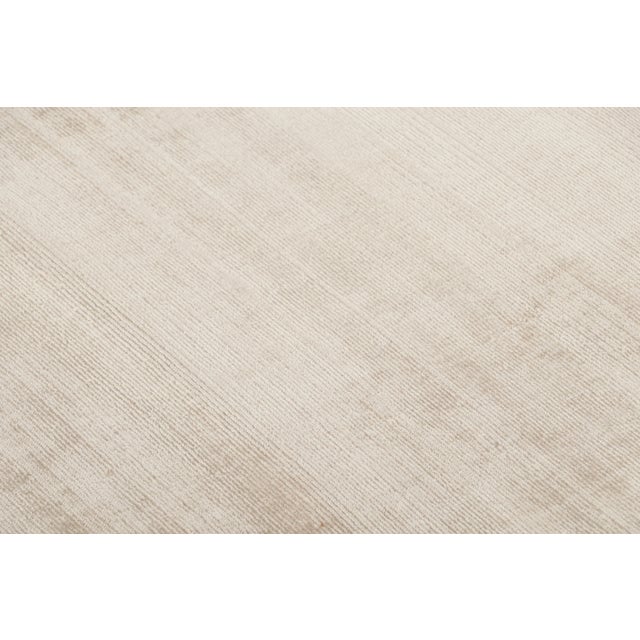2020s Contemporary Distressed Textural Art Silk Extra Long Runner by Rug & Kilim, India For Sale - Image 5 of 8