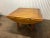 Expandable Wood Dining Table, Light Walnut Stain, Modern Design, 1990 For Sale - Image 17 of 17