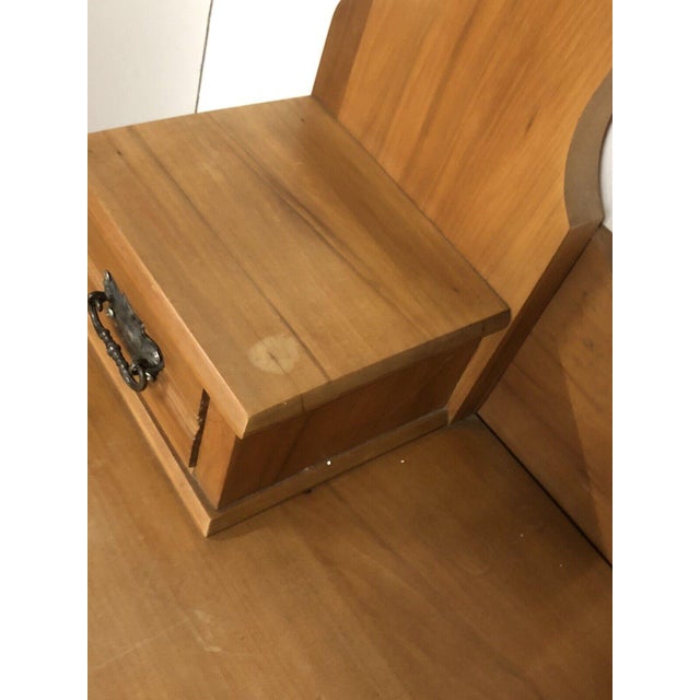 Edwardian Satin Walnut Dressing Table For Sale - Image 5 of 7