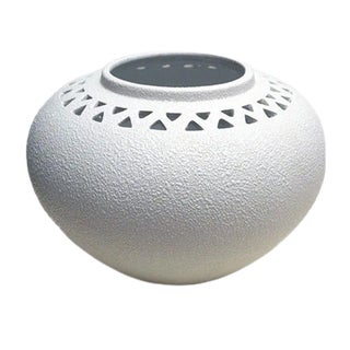 Matt Ceramic Vase by Renato Rigon for Ceramiche Rigon, 1970s For Sale