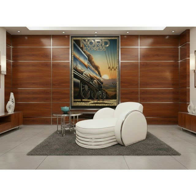 Art Deco Nord Express Am Cassandre Reimagined #1 For Sale - Image 3 of 4