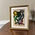Black 1970s Peter Robert Keil Original Painting Abstract Miro Style Modern Art Signed Framed For Sale - Image 8 of 9