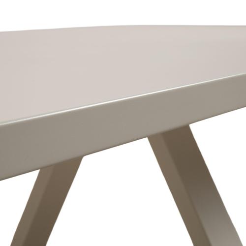 Modern White Wooden Cross Desk from Arper For Sale - Image 3 of 3