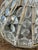 Metal Vintage Regency Cut Crystal Flush Mount Lights - A Pair For Sale - Image 7 of 12