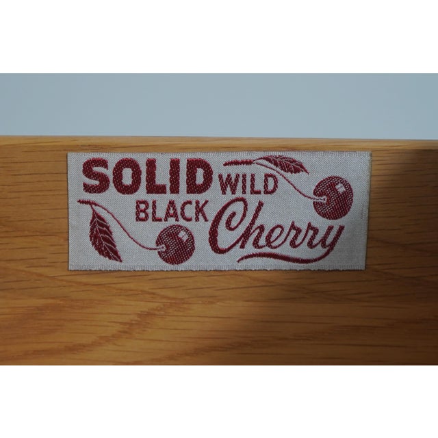 Pair of Henkel Harris Cherry 4 Drawer Chests Nightstands For Sale - Image 17 of 18