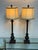 Neoclassical Laurel Column Table Lamps, Pair For Sale - Image 4 of 12