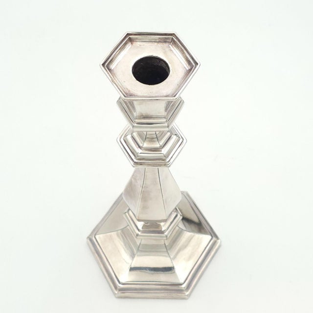Set of Four Reed & Barton Silver Plated Candlesticks, u.s.a. Circa 1900 For Sale - Image 12 of 12