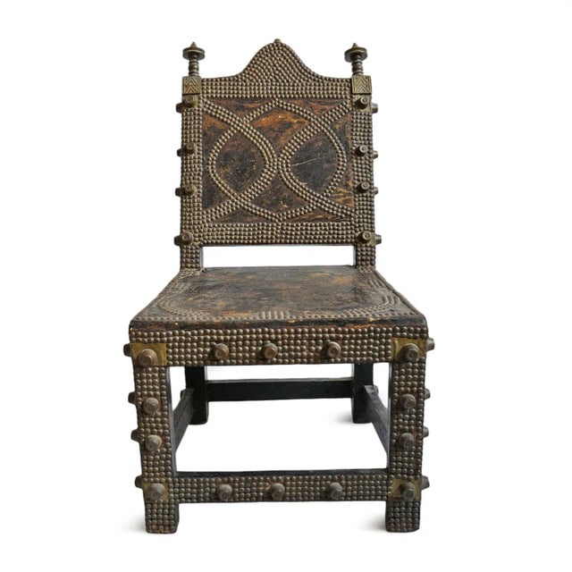 Authentic early 1900's Asipim chair. Used by Asante chiefs during meetings to symbolize their power and prestige while...