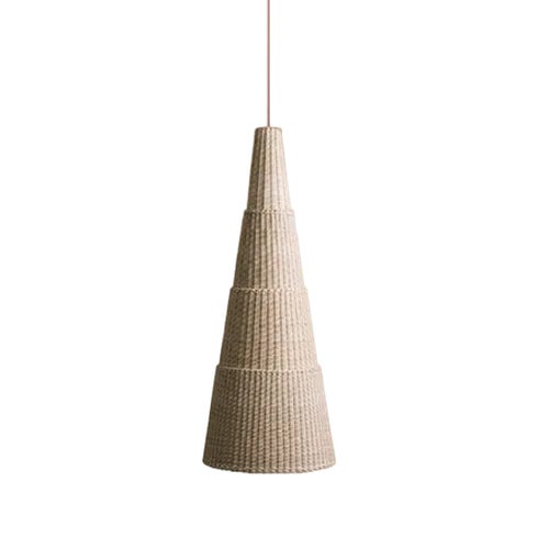 Seia 140 Pendant Lamp by Maurizio Bernabei for Bottega Intreccio For Sale