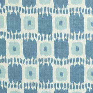 Sample- Schumacher Kandira Fabric in Sky For Sale
