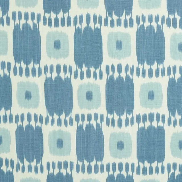 Sample- Schumacher Kandira Fabric in Sky For Sale