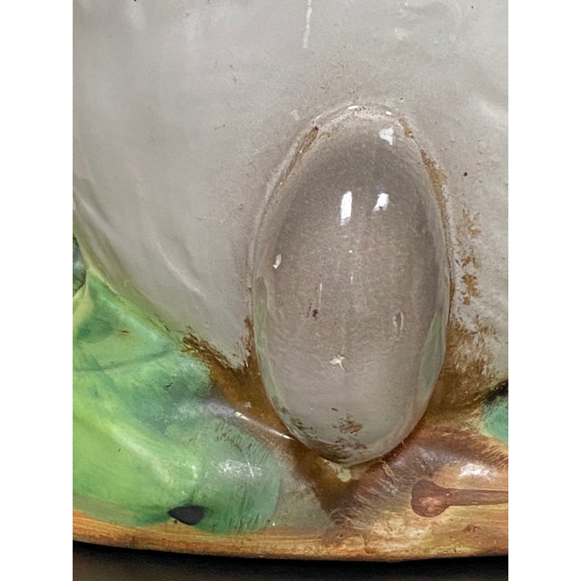 Contemporary Italian Ceramic Rabbit Figurine Sculpture For Sale - Image 10 of 18