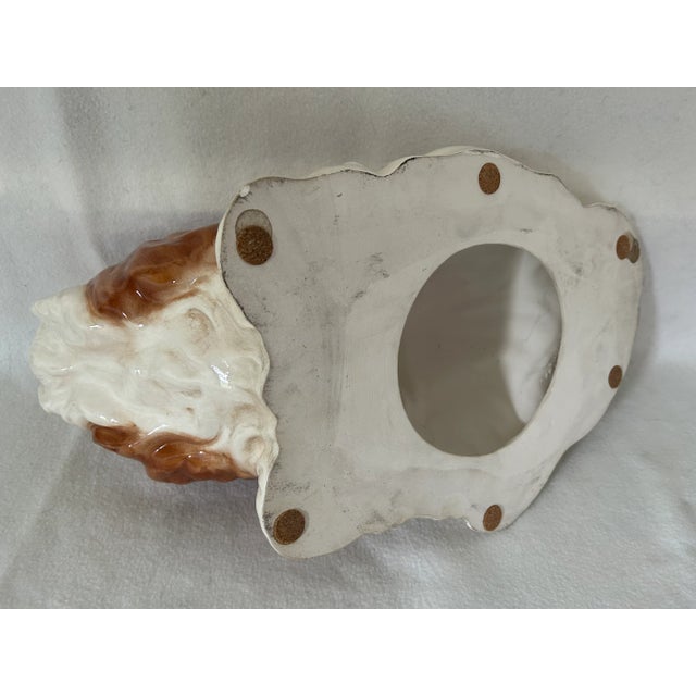 Vintage Artist Signed the Townsends Life Size Ceramic Shih Tzu Dog Figure For Sale In West Palm - Image 6 of 6