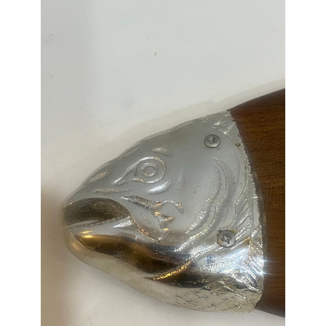 Vintage Mid-Century Paul Marshall Fish Serving Tray, Made in Japan 15” For Sale - Image 4 of 4