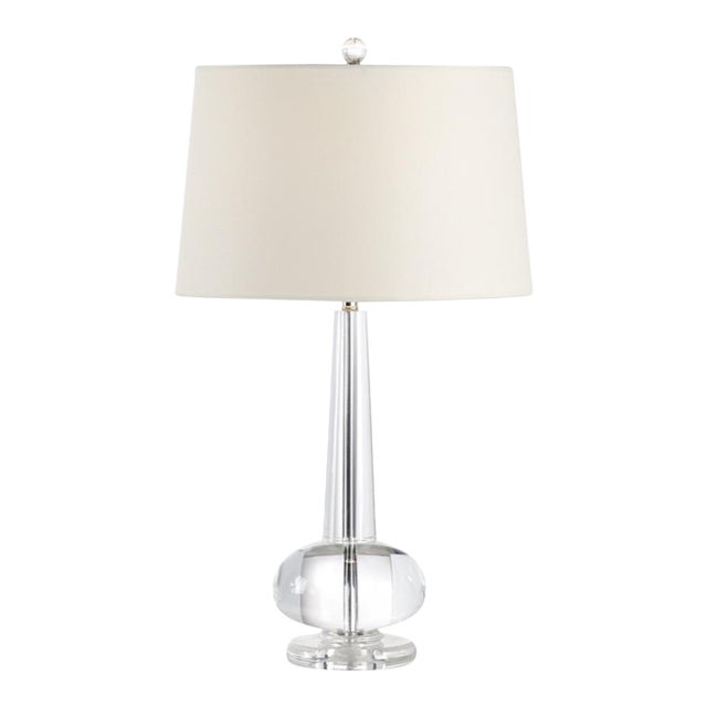 Wildwood Abbey Crystal Table Lamp For Sale