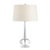 Wildwood Abbey Crystal Table Lamp For Sale