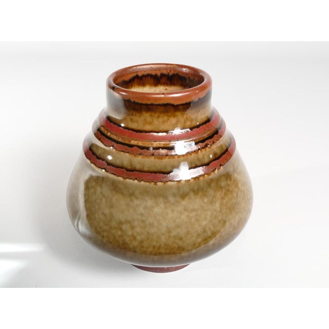 Mid-Century Modern Stoneware Bamboo Vase by Olle Alberius for Rörstrand, Sweden, 1960s For Sale - Image 10 of 15