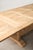 1900 - 1909 Bleached French Oak Parquetry Dining Table (C. 1900) For Sale - Image 5 of 7