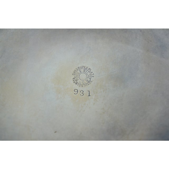 Late 20th Century 5 Pc Mid Century Poole Silverplate 931 Tea Set Teapot Coffee Pot Cream Sugar Pitcher For Sale - Image 14 of 18