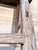 French Rustic Vintage Weathered Natural Wood Noodle Bench For Sale - Image 6 of 10