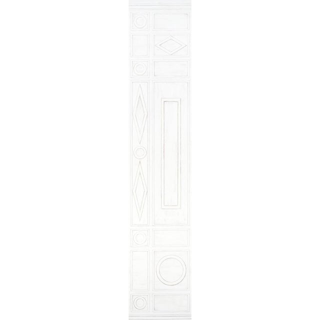 Not Yet Made - Made To Order Sample - Schumacher X Mary McDonald Swedish Manor Panel B in White For Sale - Image 5 of 5