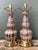 Metal Vintage MCM Glazed Ceramic Lamps - A Pair For Sale - Image 7 of 12