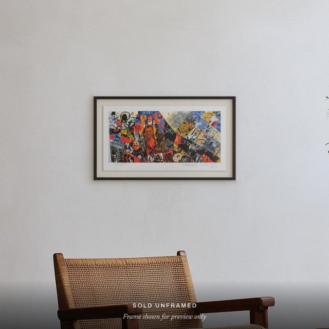 Gudmundur ERRO (1932–present) Hommage à Miro Year: 2013 Medium: archival pigment print Support: Hahnemühle paper Sheet...
