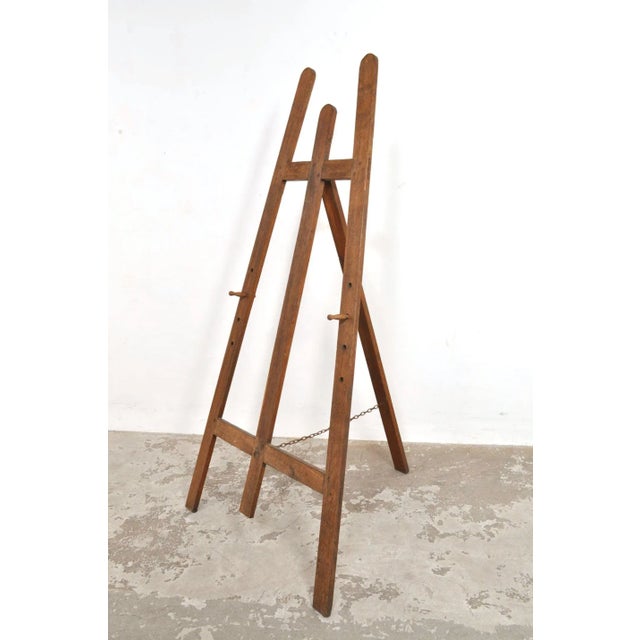 Adjustable Easel in Oak, 1900s For Sale - Image 11 of 11
