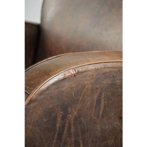 Sheepskin Armchair with Piping For Sale - Image 15 of 18