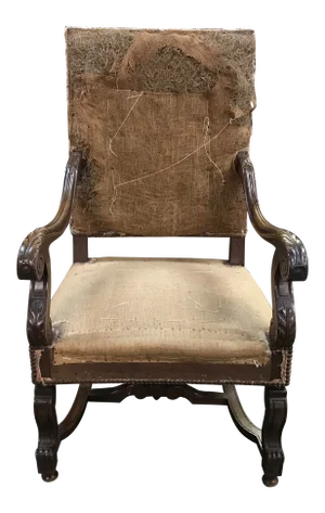 18th Century Antique French Louis XIII Armchair