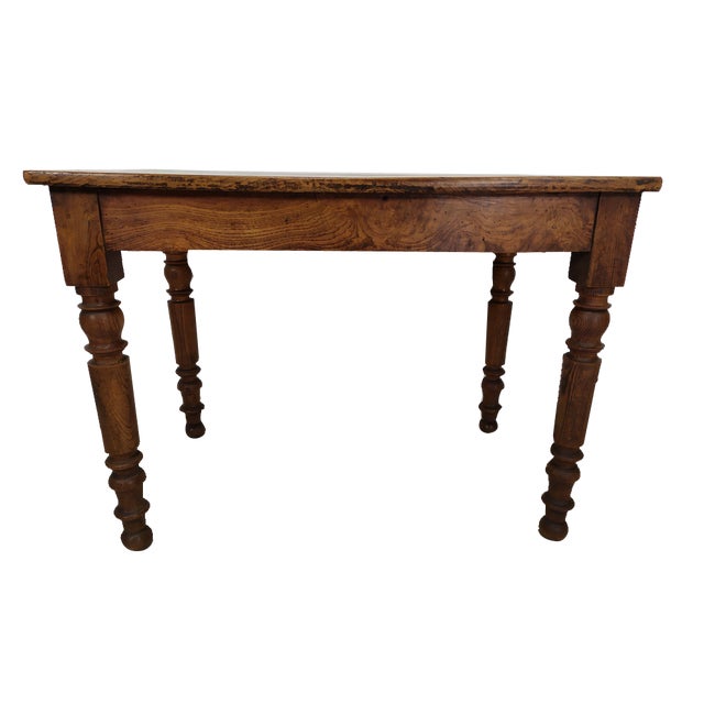 Vintage Bistro Table in Ash For Sale