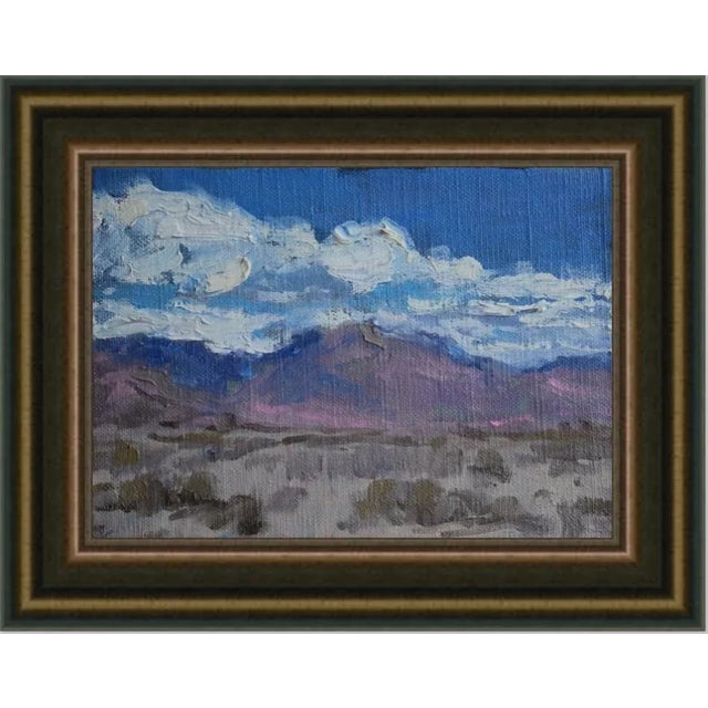 Contemporary Original Cloudscape American Southwest Desert Landscape – Oil Painting For Sale - Image 3 of 5