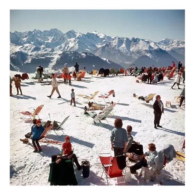 Verbier Vacation Slim Aarons C Print For Sale