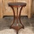 Italian 1800s Walnut Guéridon Side Table with Carved Apron and Gilt Spheres For Sale In Atlanta - Image 6 of 12