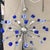 Contemporary Murano Glass Sputnik Blue Italian Handmade Chandelier For Sale - Image 10 of 13