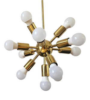 Mid-Century Space Age Sputnik Chandelier, 1970s