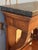 Beautiful small mahogany trumeau with a mirror in the back panel. Stunning mahogany with a warm appearance. The natural...