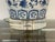 Blue + White Porcelain Table Lamp For Sale - Image 4 of 11