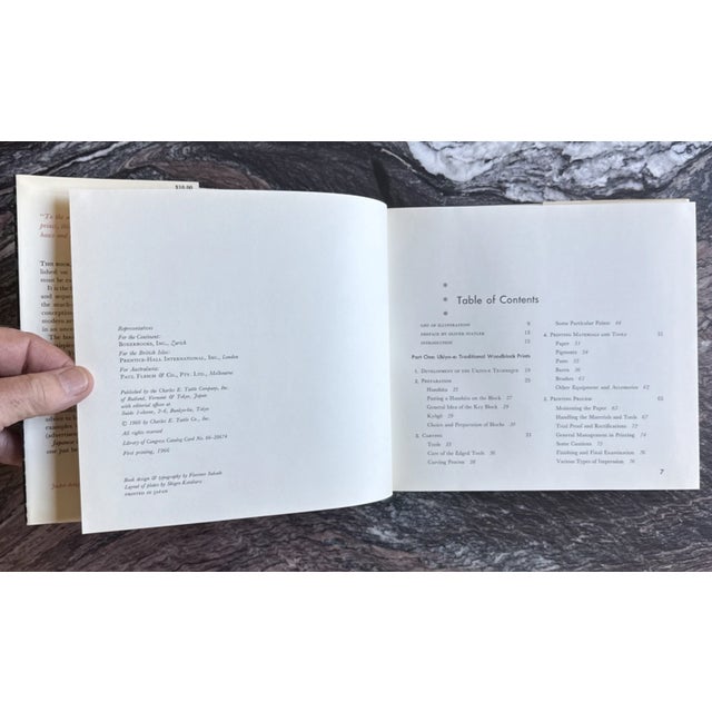 "Japanese Print-Making" Instructional Book by Yoshida & Yuki For Sale - Image 14 of 16