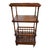 19th-C. English Carved Rosewood Etagere Music Stand Canterbury Magazine Rack For Sale - Image 4 of 9