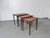Wood Mid-Century Danish Teak Nesting Tables, Set of 3 For Sale - Image 7 of 7