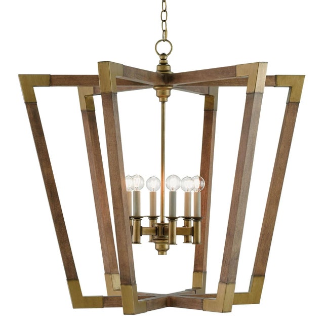 Wood Currey & Company Bastian Large Lantern For Sale - Image 7 of 7