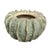 This exceptional vintage-inspired ceramic planter features a bold, globular form defined by deep, vertical undulating...