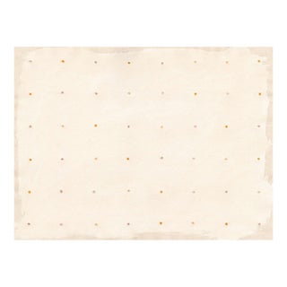 Cream and Pastel Dots Neutral Abstract Art Print, 24 X 32, Unframed Print For Sale